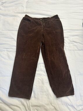 Style & Co. Men's Dark Brown Corduroy Pants
